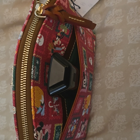 Dooney & Bourke Red Disney Print Women's Bag - Picture 4 of 5